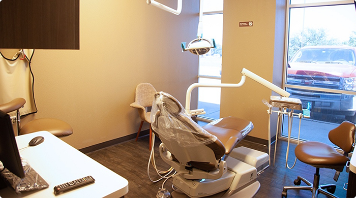 Treatment chair in Lancaster dental office