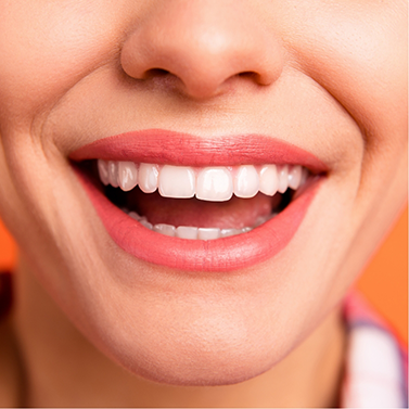 Close-up of woman smiling