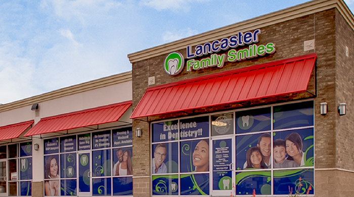 Outside shot of Lancaster Family Smiles